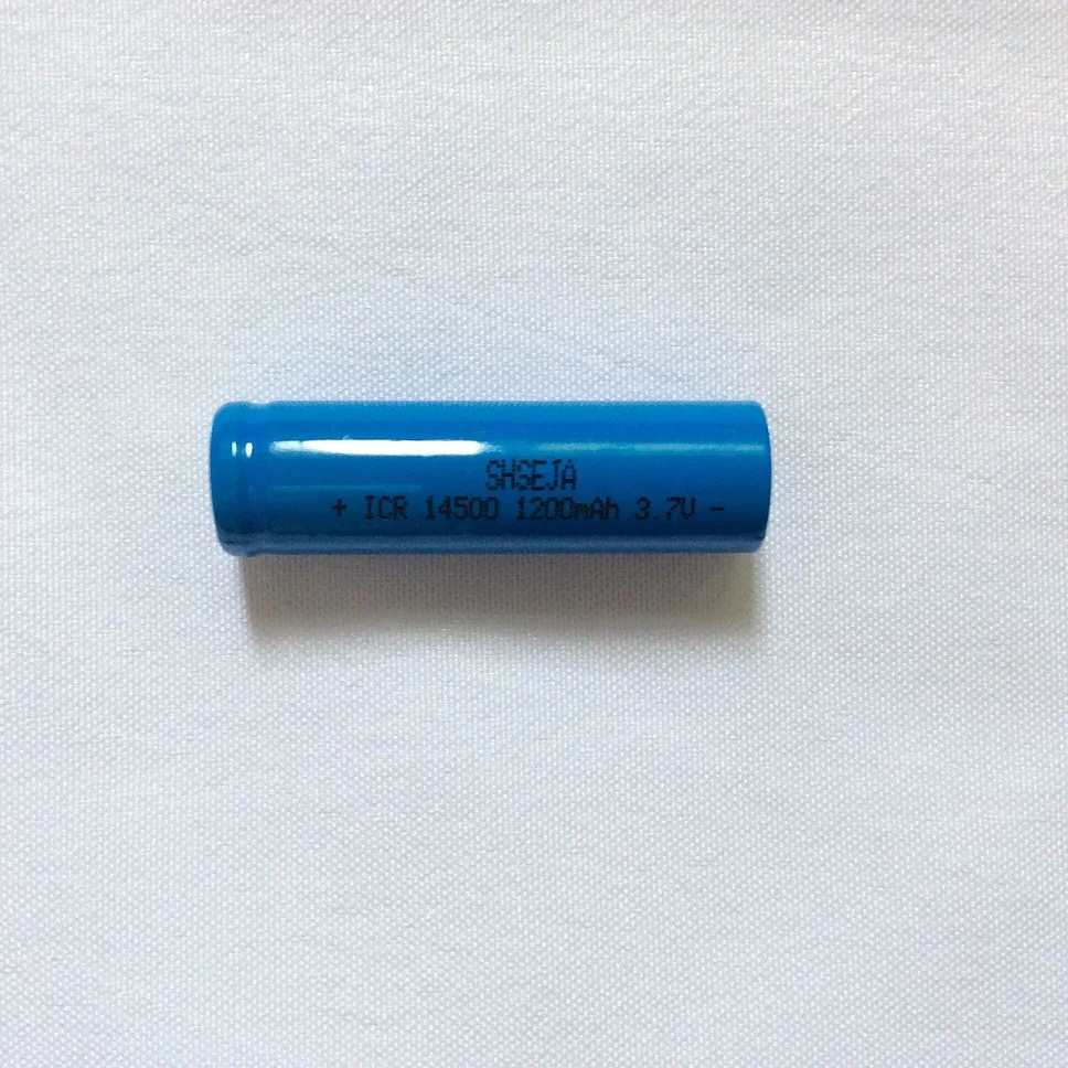Литий ионный аккумулятор ICR14500 6 шт. 14500 3 7 В 1200 мА · ч перезаряжаемая батарея AA
