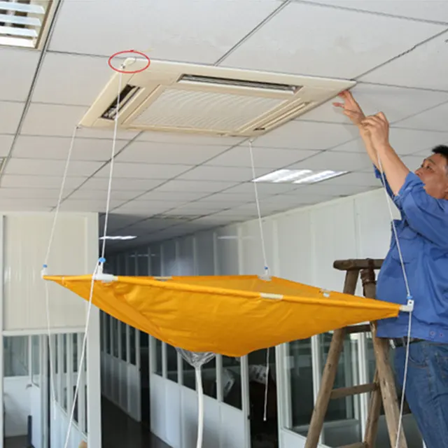 ALWAYSME Ceiling Air Conditioner Full Cleaning Washing Tools Cover Bag