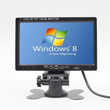 7 дюймов HDMI, VGA, AV ЖК-дисплей Экран дисплея для Raspberry Pi SLR Камера 5 V 24 V 1024*600 Автомобильное зеркало заднего вида для контроля уровня сахара в крови с Динамик