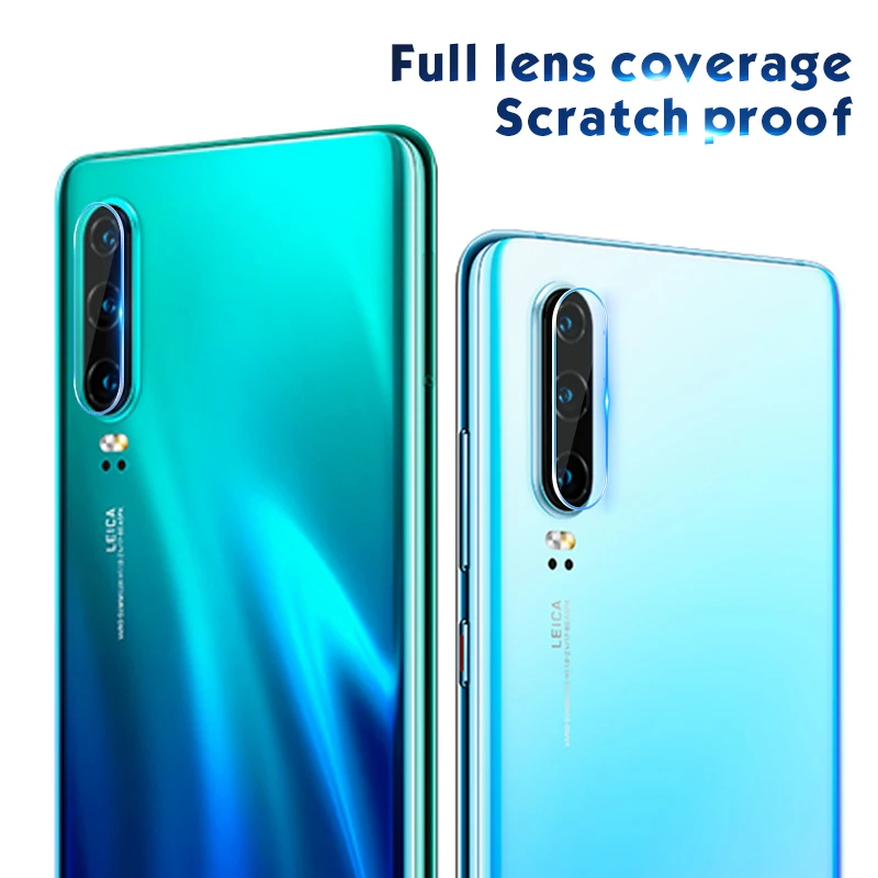 

2PCS Camera Lens Screen Protector Glass For Huawei P20 Lite P30 Pro P30 Lite Soft Tempered Glass Film Ultra Thin Cover