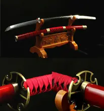 T10 Carbon CLay Tempered font b Anime b font font b Sword b font Sets font