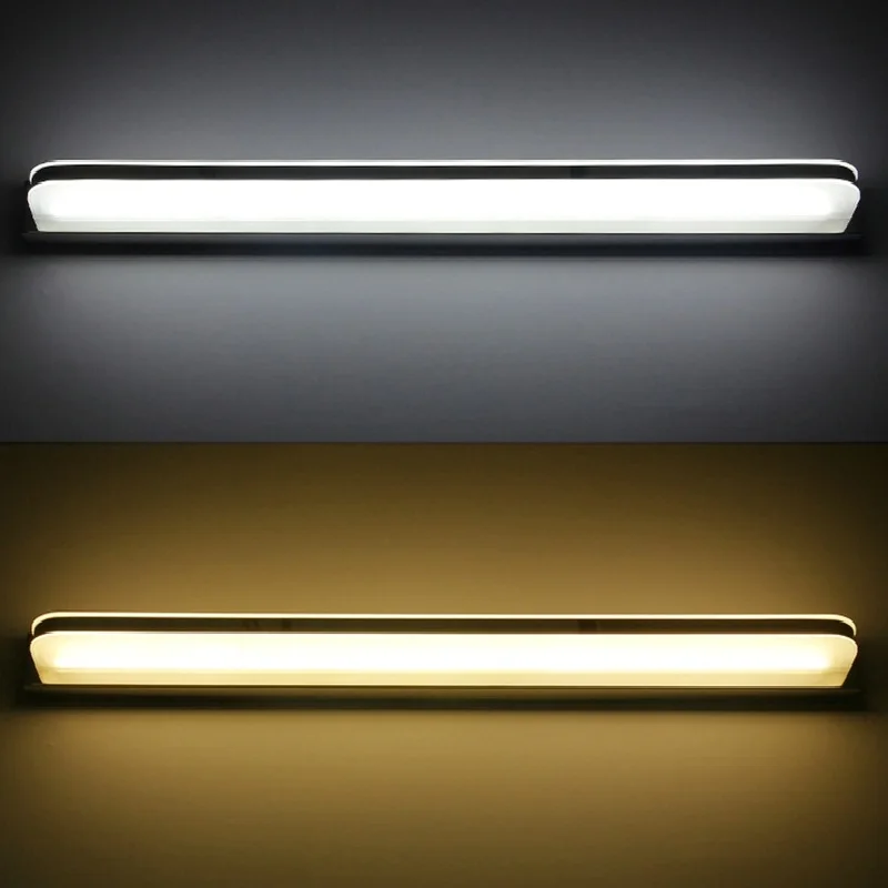 جديد LED مرآة الجبهة ضوء 23/42/52 سنتيمتر 7W9W12W الحمام للماء الجدار مصباح AC85-265V الفورية الغرور أضواء المنزل غرفة الديكور