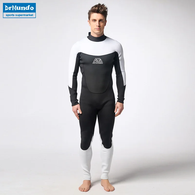 

Spearfishing Piece Wetsuit thickened 3MM Neoprene Scuba Diving Suit Surfing Wetsuits winter swimming Triathlon Anti-UV clothing