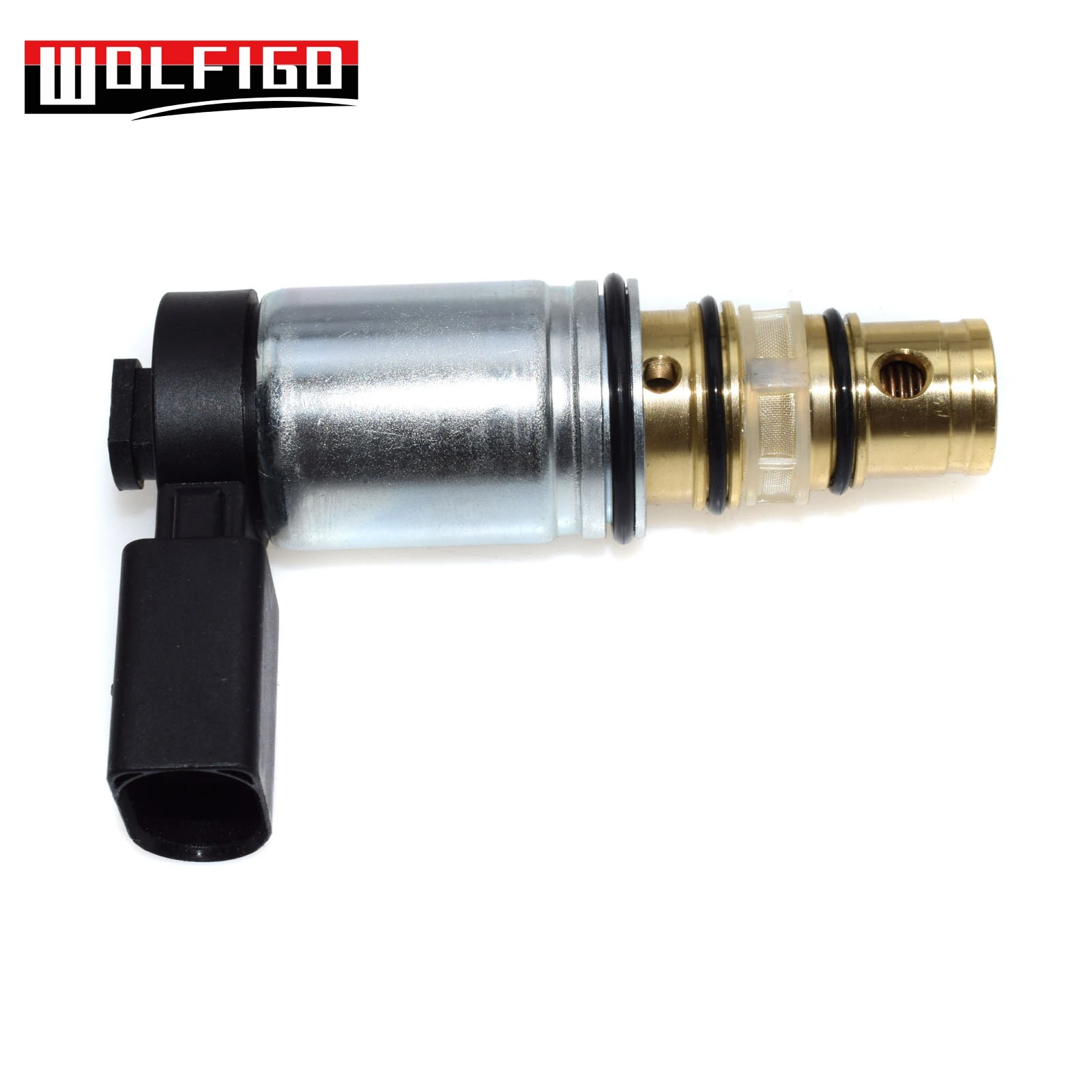 

WOLFIGO New AC Compressor Control Solenoid Valve PXE16 EV For SANDEN MK5 MK6 PXE16 PXE14 VW EV-019, 1K0820803S,1K0820803