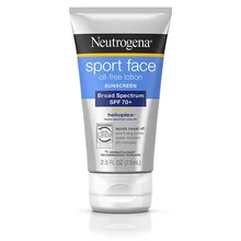 Neutrogena спортивный солнцезащитный крем SPF70+ водонепроницаемый, влагостойкий и без масла 73 мл