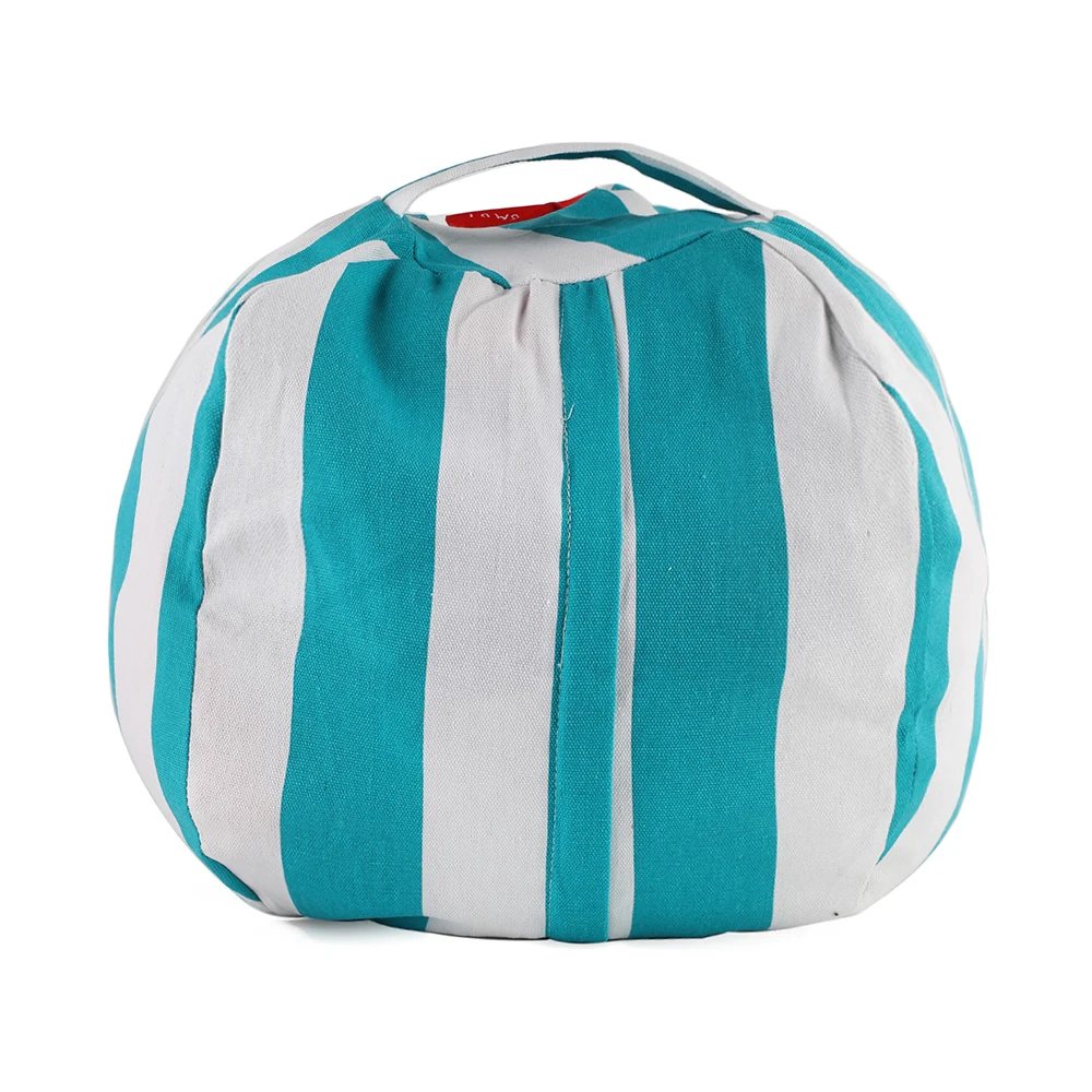 الحديثة الهندسة نمط محشوة أفخم اللعب تخزين الفول حقيبة سعة كبيرة جدا الاطفال لعبة تخزين حقيبة الأطفال غرفة المنظم أداة