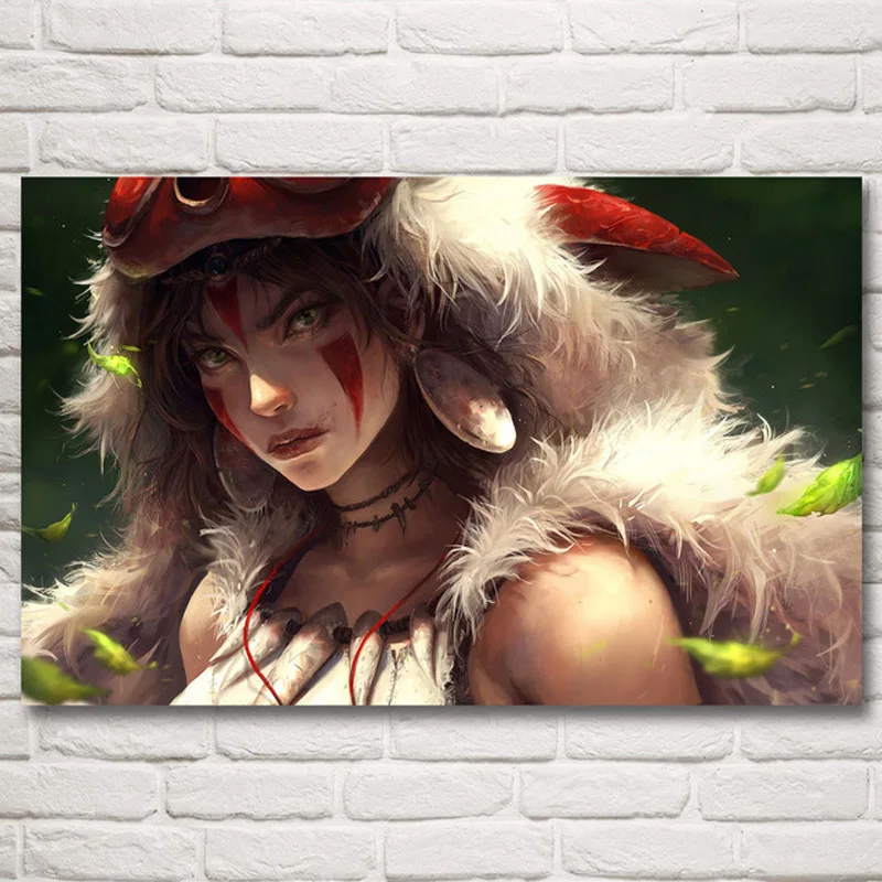 

Diy Diamond Painting Anime Princess Mononoke Forest Crystal Cross Stitch kit Mosaic Full paintings Diamond embroidery ZP-117