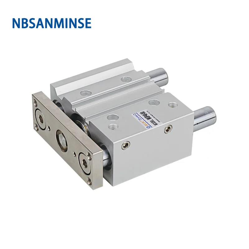 

NBSANMINSE MGPL Bore 40mm Pneumatic Air Cylinder SMC Type ISO Compact Cylinder Miniature Guide Rod Double Acting