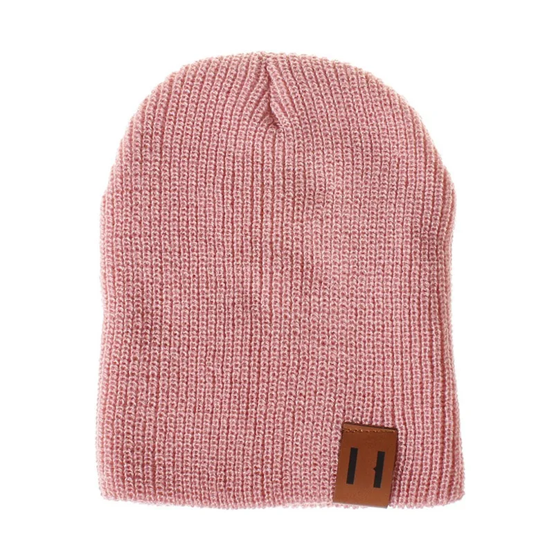 

Winter Warm Kids Cap Crochet Kids Winter Cap Elastic Outdoor Boys&Girls Soft Warm Knitted Hat Skullies Beanies Outdoor Hats