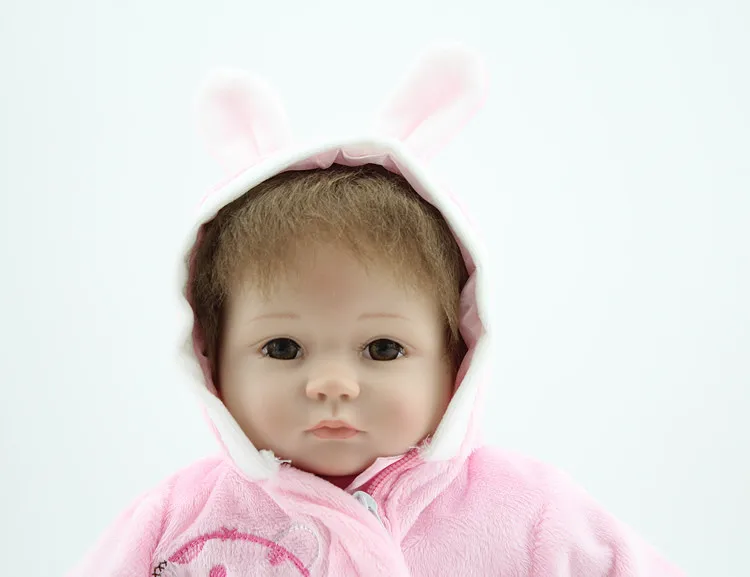 

40cm Soft silicone reborn baby dolls realistic 16inch vinyl newborn princess girl babies doll bebe reborn doll birthday gift