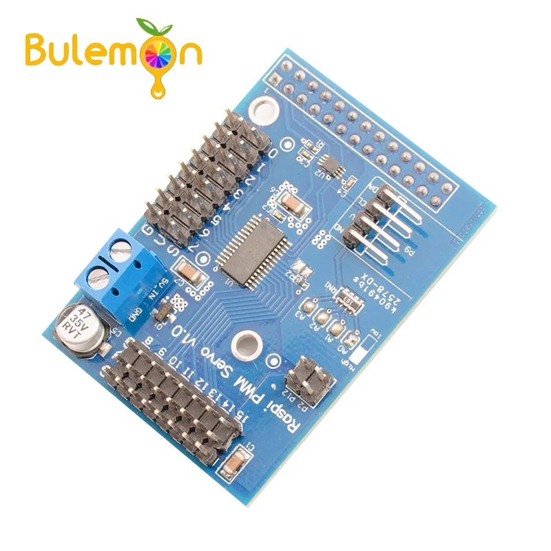 

1PC Raspberry Pi 16-way Control Expansion Board for Arduino Support 256-way Steering Engine