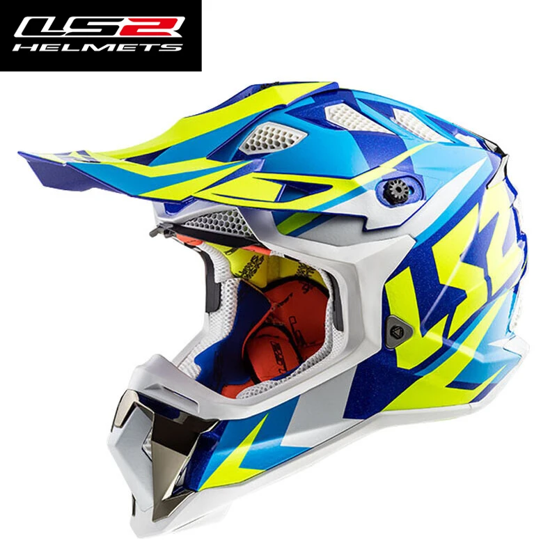 

LS2 MX470 original Motocross Helmet for Motorcycle Dirt Bike MTB Mountain Bike DH MX high quality Off Road Helmets