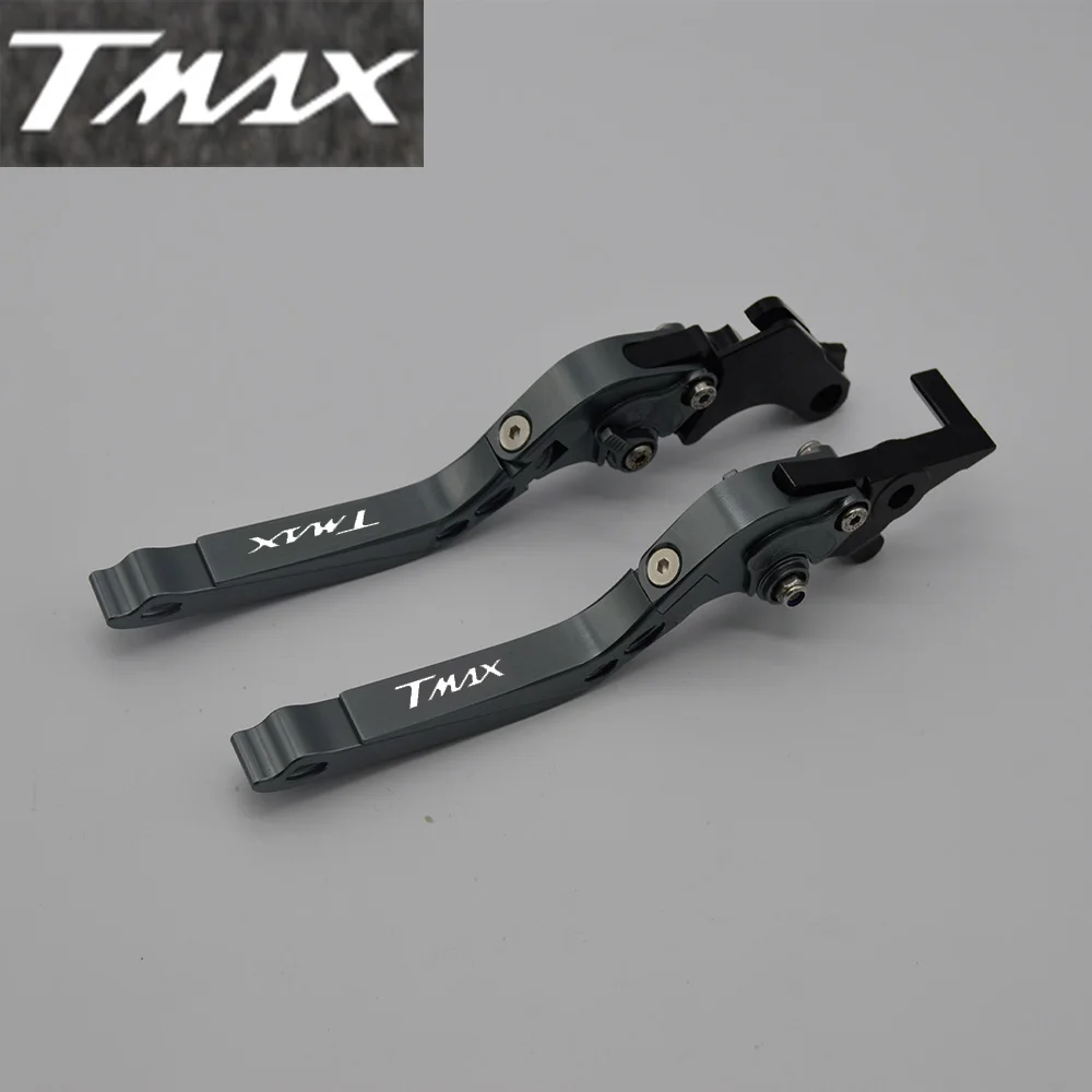 

2018 NEW CNC Folding&Extending Brake Clutch Levers For YAMAHA TMAX 530 2012 2013 Laser Logo Tmax