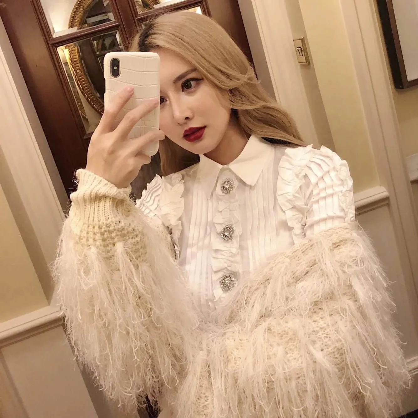 ^*Best Offers Handmade Knitted Fringed Cardigan Long Hollow Sweater Coat Tassels Jacket Hook Outwear Tops
