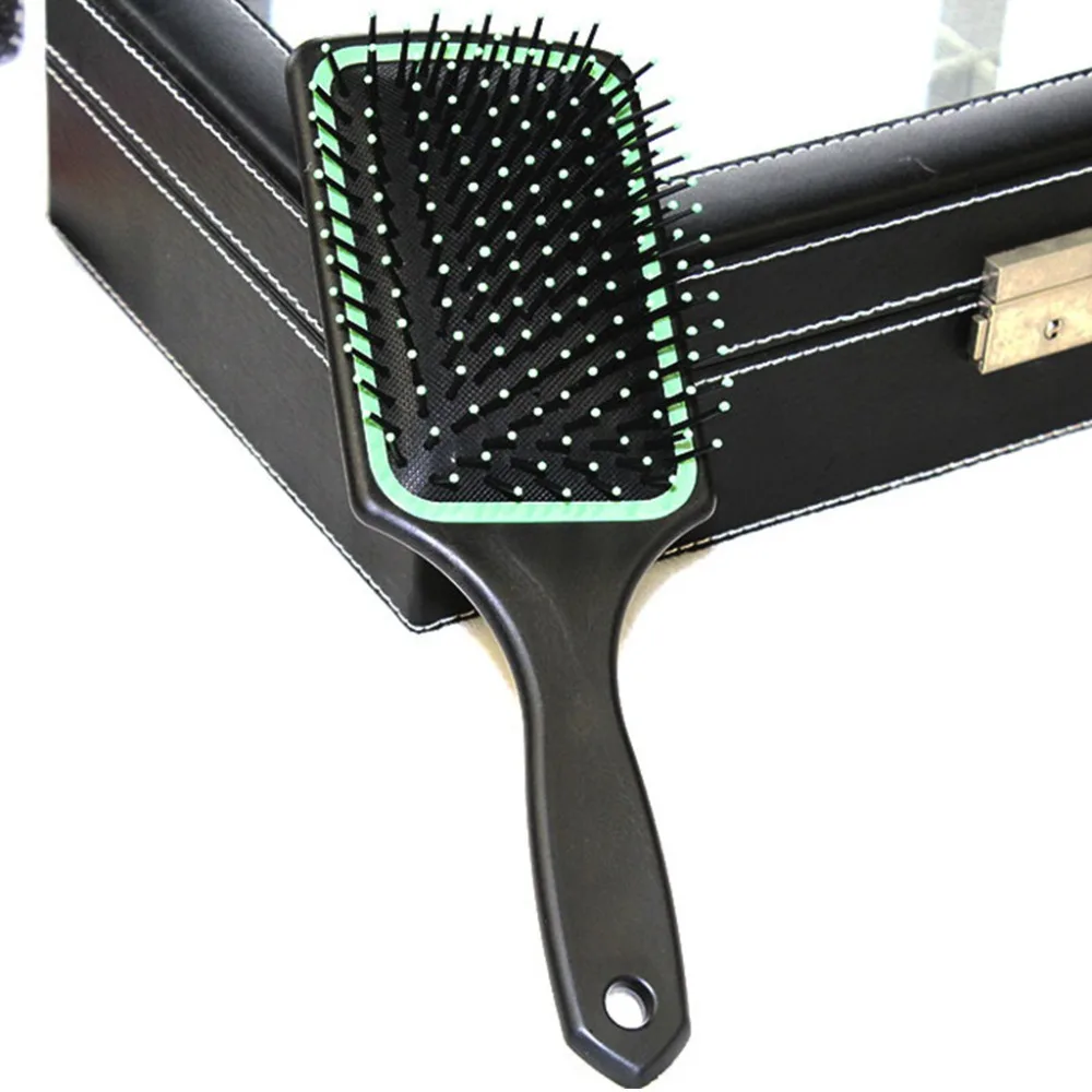 

Curly Straight Hair Scalp Massage Comb Air Cushion Flat Square Detangling Hairbrush Salon Hairdressing Beauty Styling Tool
