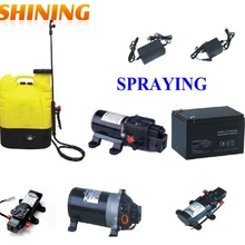 DC 12 В микро водяной насос мини мембранный насос для дома, сад спрей, двигатель дома, фильтр с 3.8л/мин, 35PSI