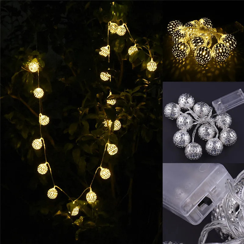 indoor moroccan string lights