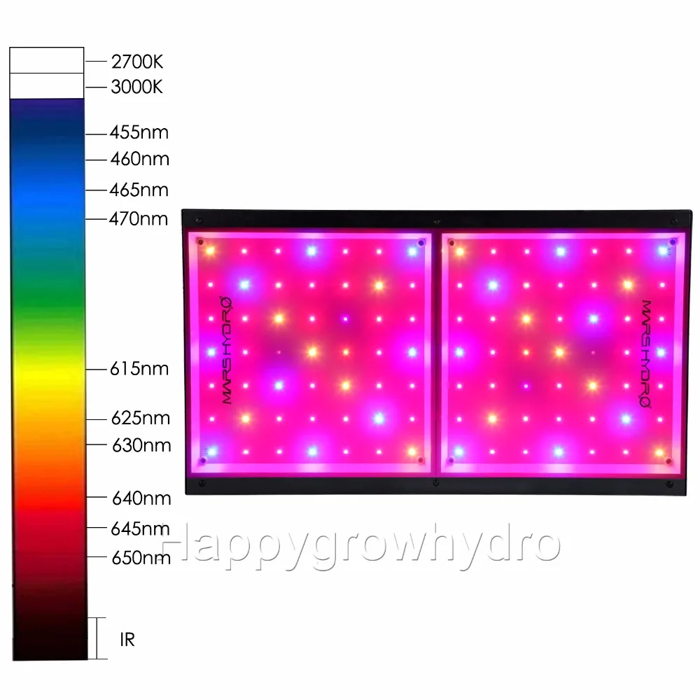 Mars ECO 600W светодиодный светильник для выращивания гидропоники комнатных садовых растений полный спектр