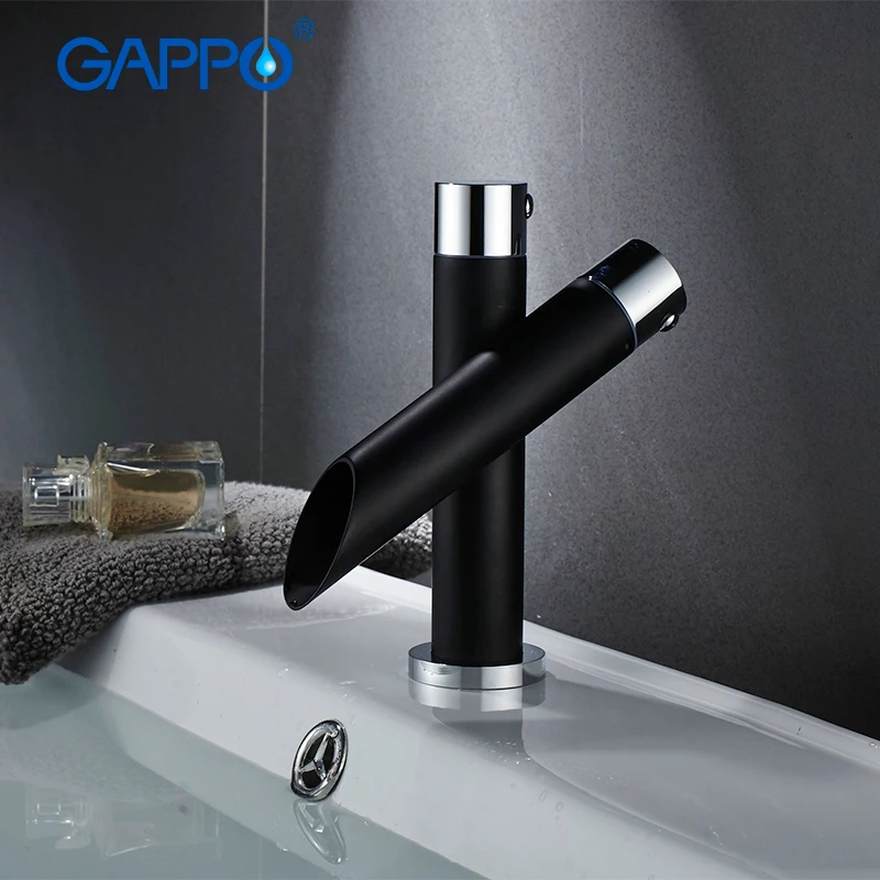 

GAPPO basin faucet bathroom waterfall deck mounted mixer tap bath faucets bathroom taps sink basin faucets