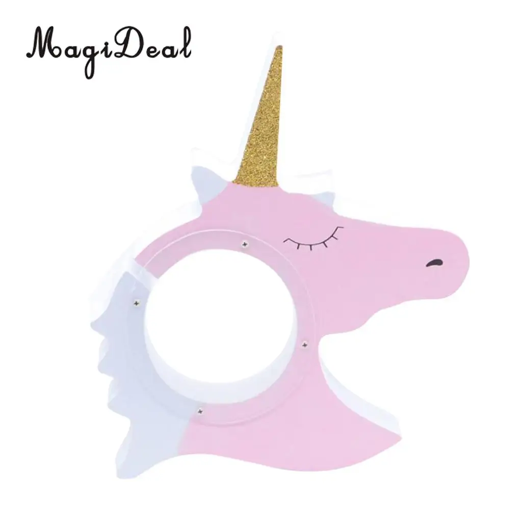 Cute Unicorn Style Baby Child Christmas Gift Wooden Cartoon Coin Bank Money Boxes Piggy Bank For Kids Birthday Gift Decor