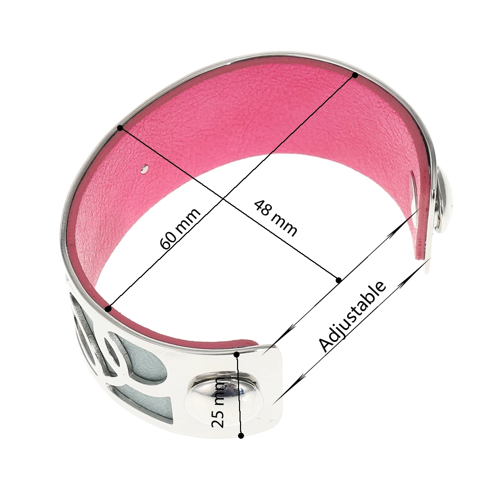 Kopen Legenstar Armband Manchette Femme Roestvrij Staal Bangle Vrouwen Omkeerbare Verwisselbare Streep Pulseiras 2019