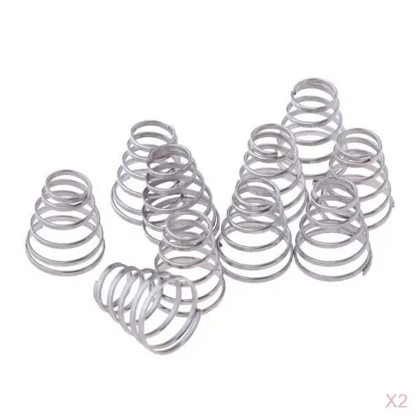 MagiDeal 20pcs Replacement Springs Bike Wheel Skewer Quick Release Spring MagiDeal 20pcs Replacement Springs Bike Wheel Skewer Quick Release Spring