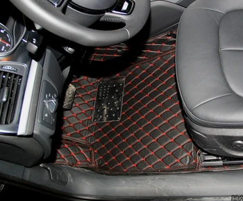 

Good quality! Full set car floor mats for Audi A6 Allroad Avant C7 2017-2012 waterproof rugs carpets for A6 2014,Free shipping