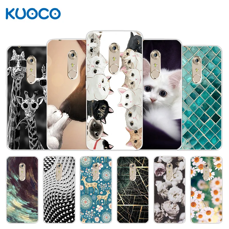

for ZTE Axon 7 Mini Back Cover Giraffe Design 5.2 inch Phone Case for ZTE 7Mini Transparent Soft TPU Silicone for Axon 7 mini