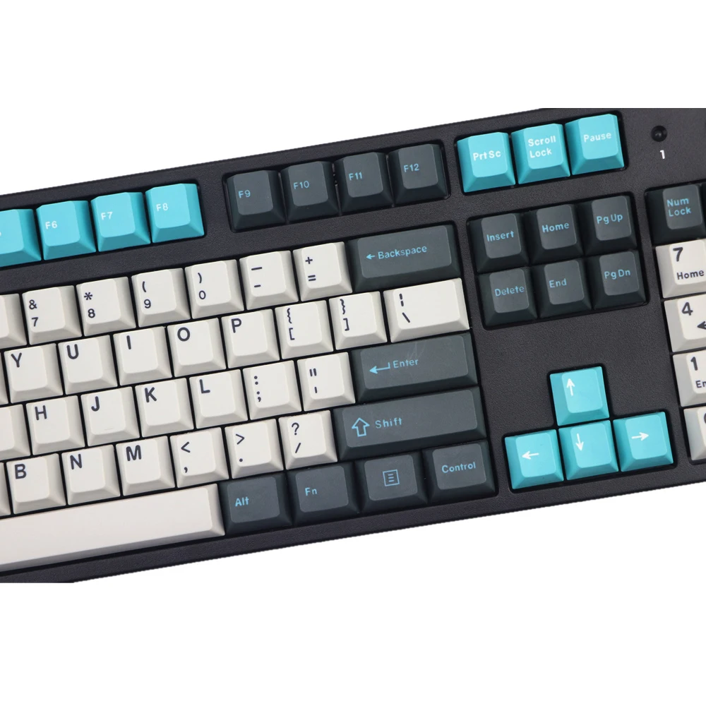 Клавиатура Double shot с 104 клавишами раскладка ANSI клавиатура PBT вишневым профилем для