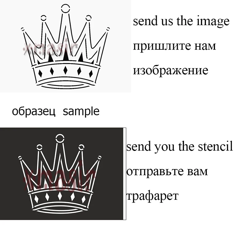Трафареты для аэрографии 1000 шт. трафареты рисования с блестками Трафаретный