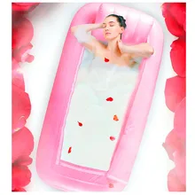 Надувная ванна для взрослых утолщенная медицинская Ванна Пластиковая Складная Ванна бочка Бытовая ванна для взрослых Ванна