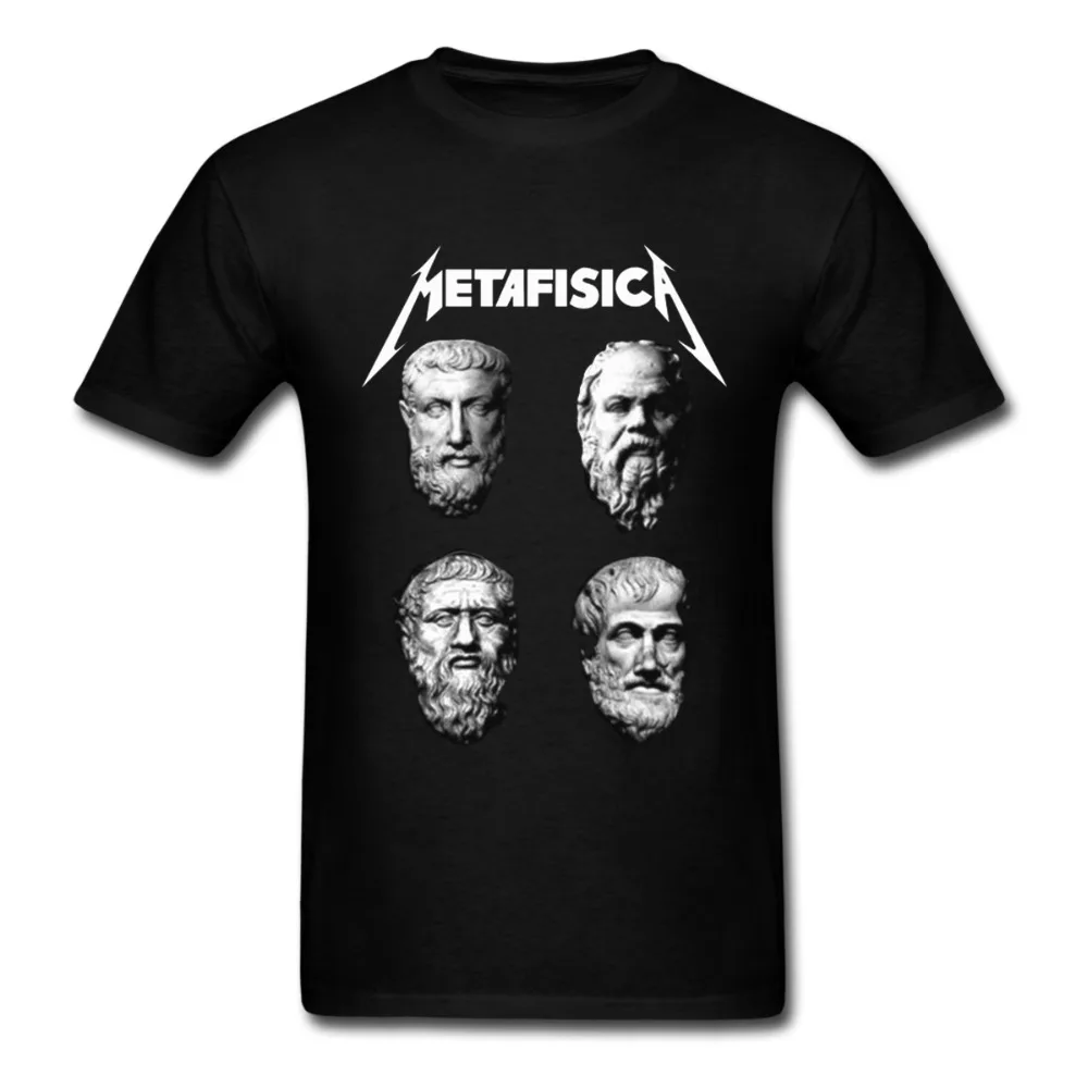 

Metaphysics rock philosopher T shirt for Man