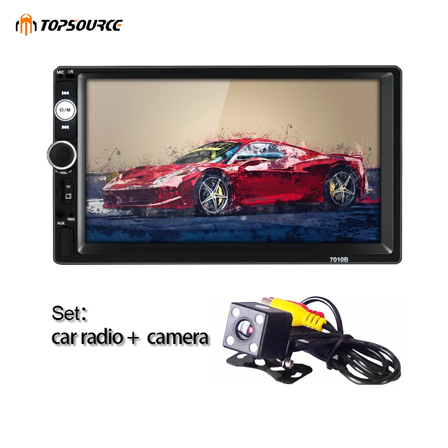TOPSOURCE 7010B General 2 Din font b car b font font b Radio b font MP5