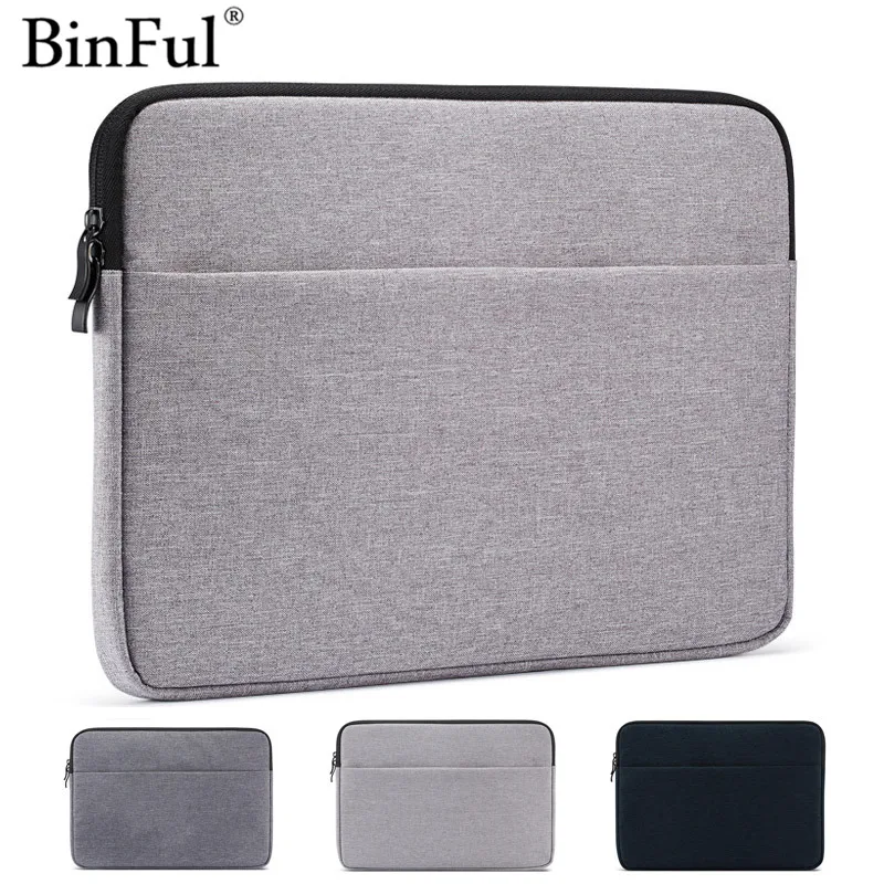 Binful сумка для ноутбука чехол для ноутбука xiaomi lenovo Macbook air 11 12 13 14 15 15,6 дюймов Чехол retina Pro 13," сумка на молнии