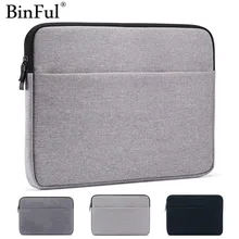 Binful сумка для ноутбука чехол для ноутбука xiaomi lenovo Macbook air 11 12 13 14 15 15,6 дюймов Чехол retina Pro 13," сумка на молнии