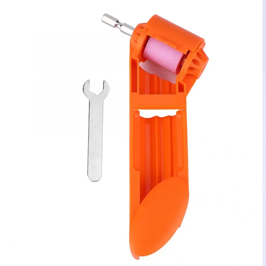 

Orange Portable Drill Bit Sharpener Corundum Grinding Wheel Wood Process Tool Diamond Disc Sharpening