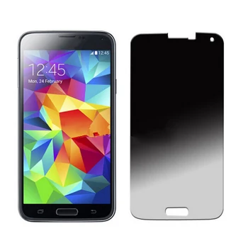 

50pcs/lot 2.5D 9H anti privacy tempered glass screen protector for samsung A8 A8 plus 2018 J5 prime mix models protective film