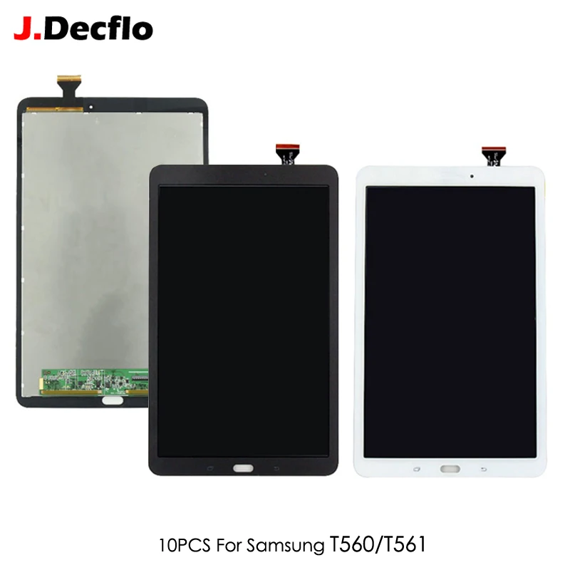10 шт. оригинал для Samsung Galaxy Tab E 9 6 &quotT560 T561 SM-T560 SM-T561 планшет ЖК-дисплей Дисплей
