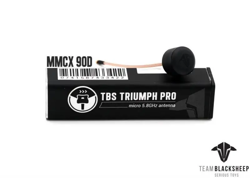 Оригинальная Tbs Triumph Pro Sma U. fl Ufl Mmcx 90 ° градусов 5,8g Антенна для FPV Racing Drone