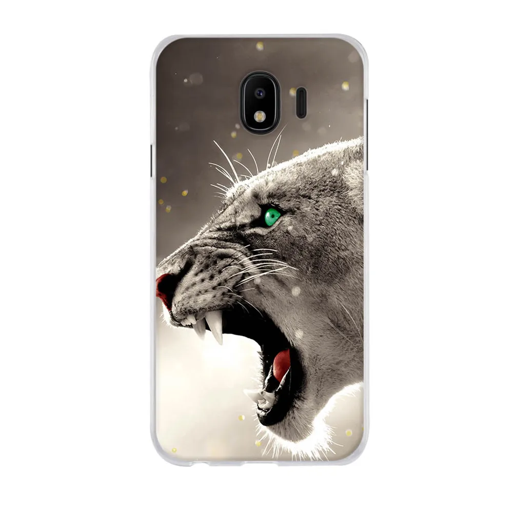 Чехол для samsung Galaxy J4 2018 SM J400 силиконовая задняя крышка мягкий модный чехол из ТПУ