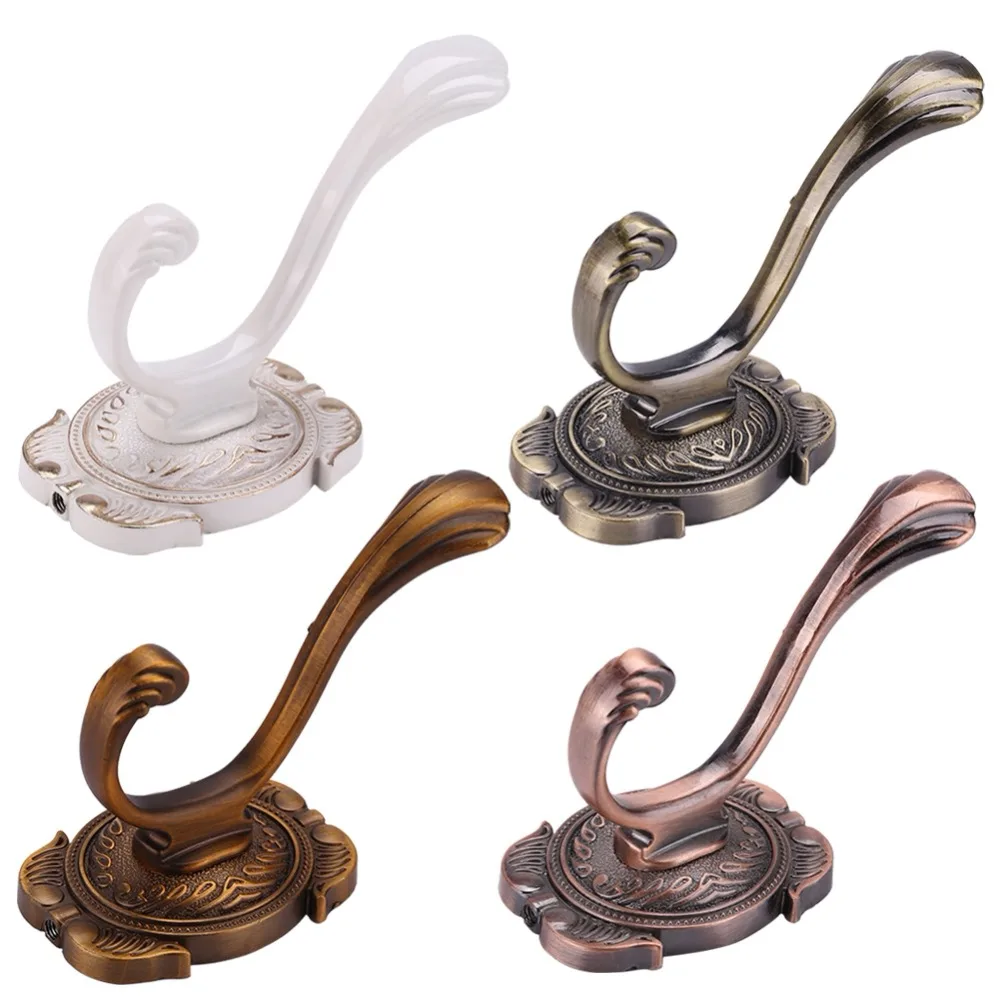 

Antique Metal Bathroom Door Towel Hanger Holder Clothes Coat Hat Bag Hook Wall Mount use in Bedroom/ Cabin etc