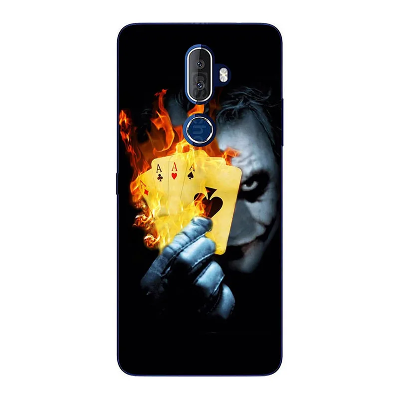 Цветной окрашенный чехол s для Alcatel 3V 5099D 5099A 2018 3X 3C 2019 силиконовый задняя крышка