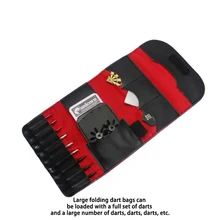 Профессиональная Складная Дротика s Чехол сумка большая емкость кошелек коробка с уникальным съемным маленьким зажимом для Дротика