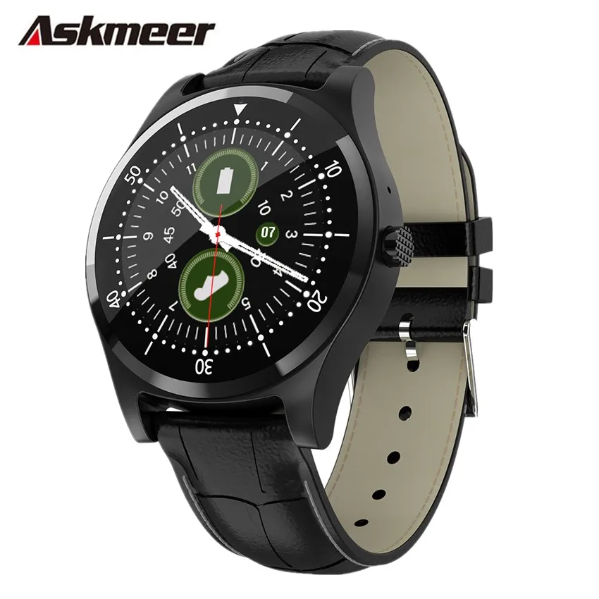 

ASKMEER L18 Smart watch 1.54'' Fitness tracker Watches Answer Calls heart rate monitor Bluetooth connection For IOS & Android