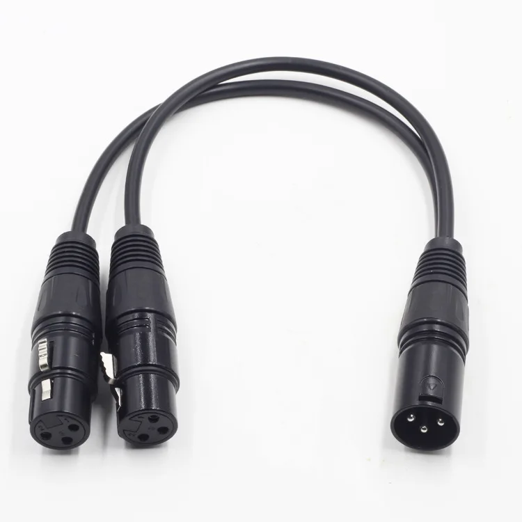 Высокое качество 3 контактный разъем XLR Сделано в Китае 2 Мужской анти-помех щит