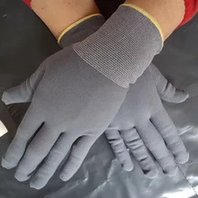 12 пар ультратонкие нейлоновые иглы защитные перчатки анти-статические перчатки