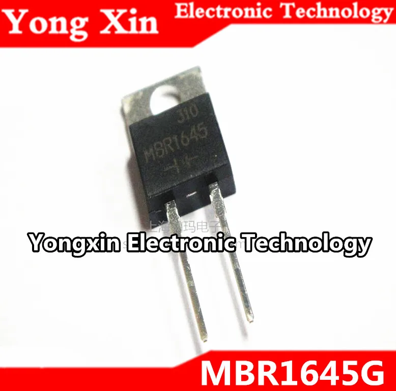 10pcs MBR1645 TO220 2 MBR1645G TO 220 2-in Connectors from Lights ...