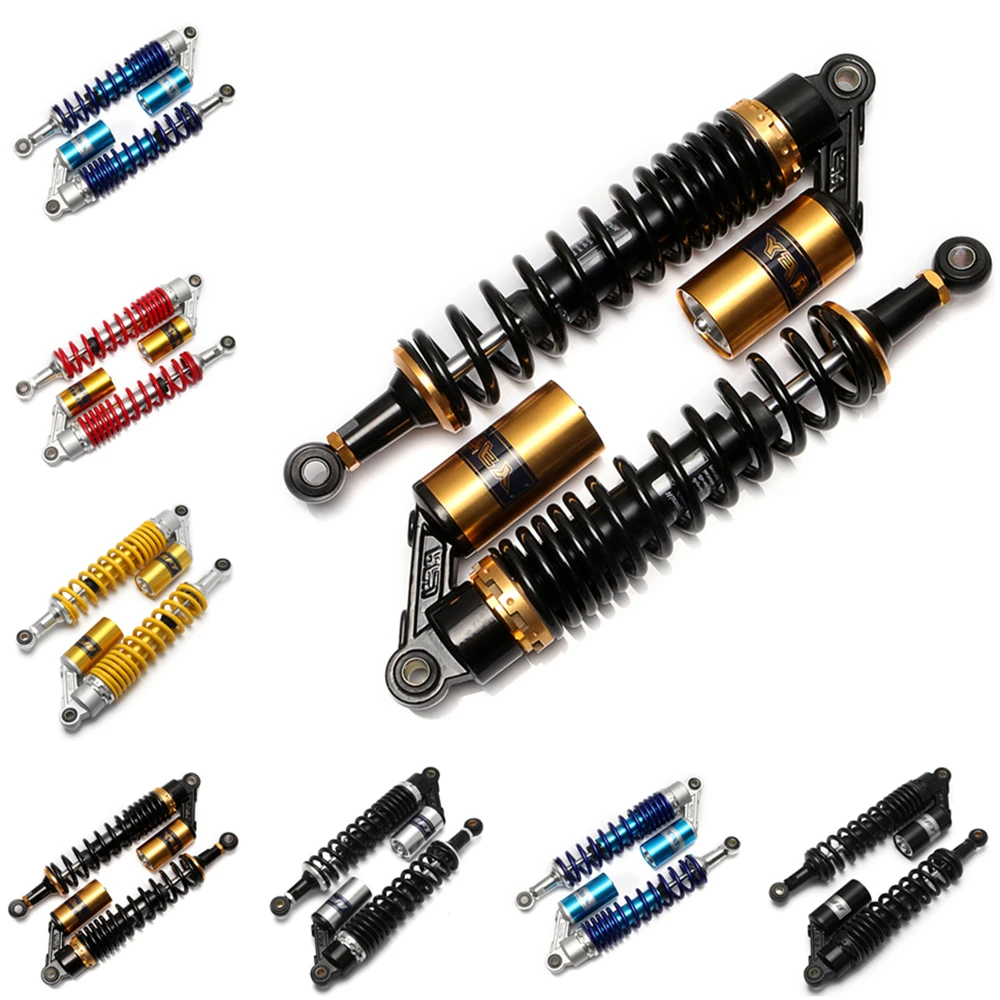 

Universal 15" 380mm Air Shock Absorber Rear Suspension Spring Scooter Dirt Bike Gokart Quad ATV Black Silver Yellow Red Blue D20