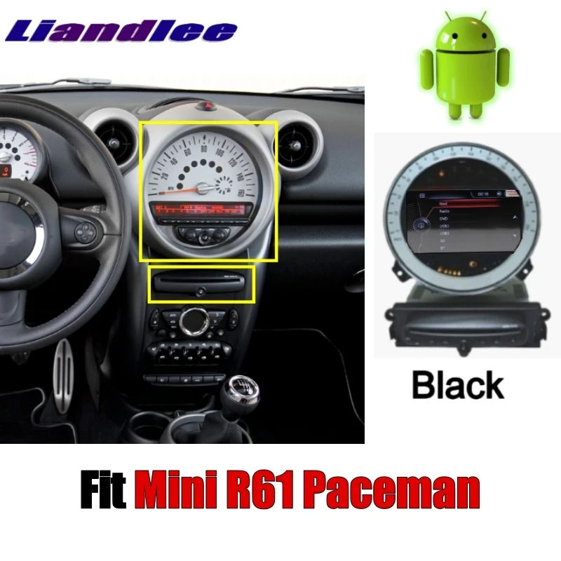 Cheap For Mini Paceman R61 2013~2016 Liandlee Android No DVD Player Car Multimedia NAVI Car Radio Stereo GPS Map Navigation 1