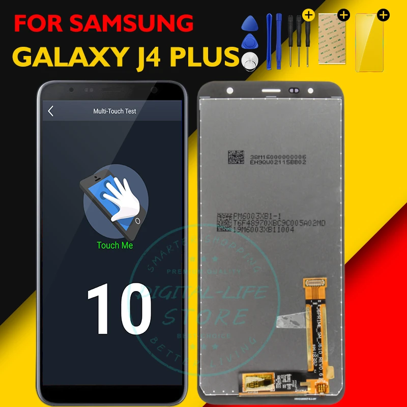 

Original For Samsung Galaxy J4 Plus LCD Display Touch Screen Replacement for Galaxy J4+ J415F Digitizer Assembly Repair Parts